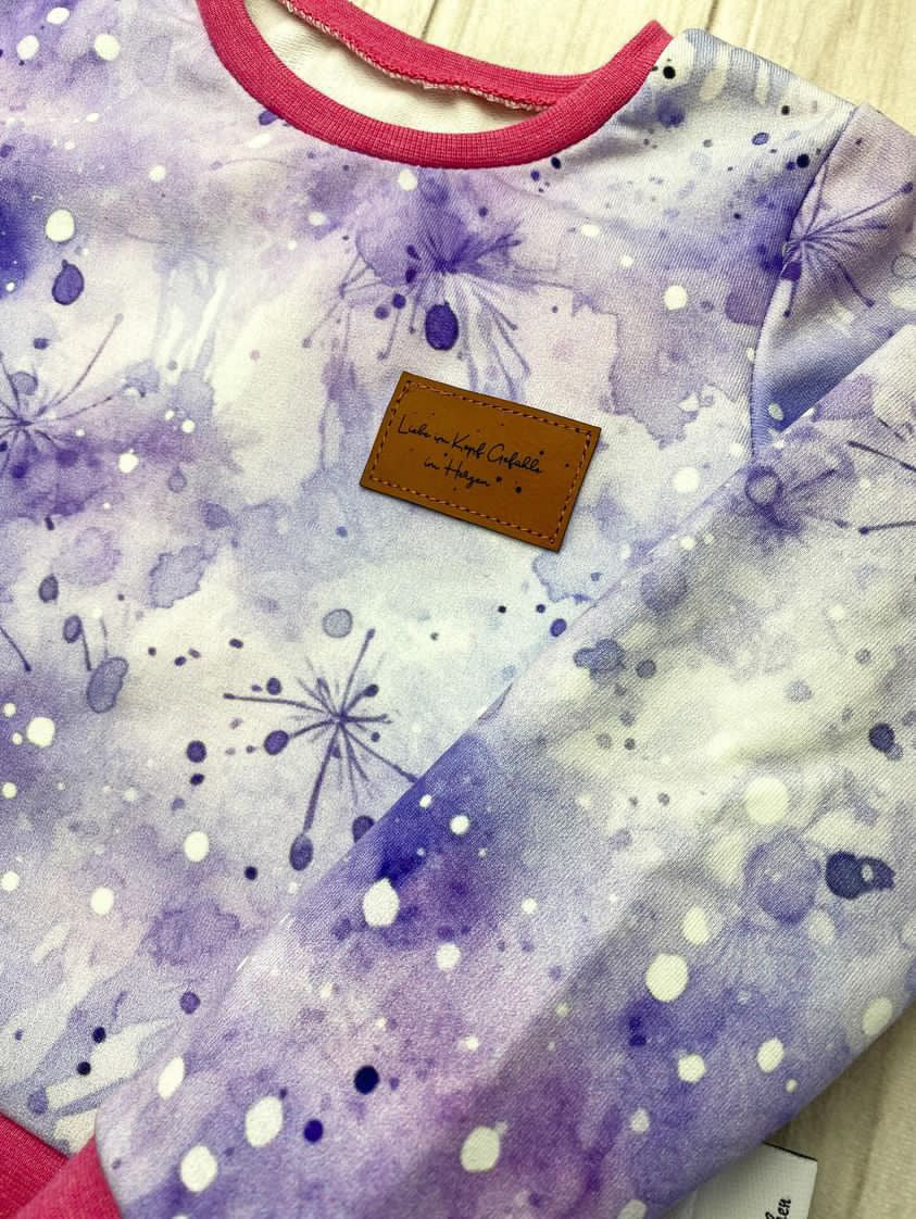 Flecken Lila Wintervorbestellung